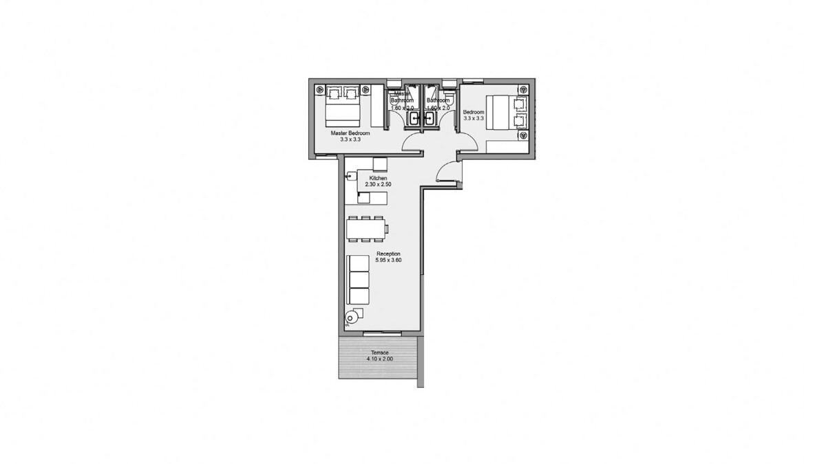 Floor Plan chalet in Salt North Coast