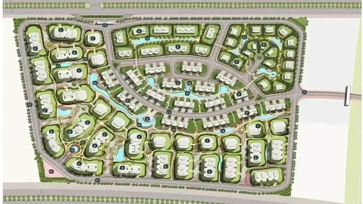 Master Plan Rosail city - Mostakbal City