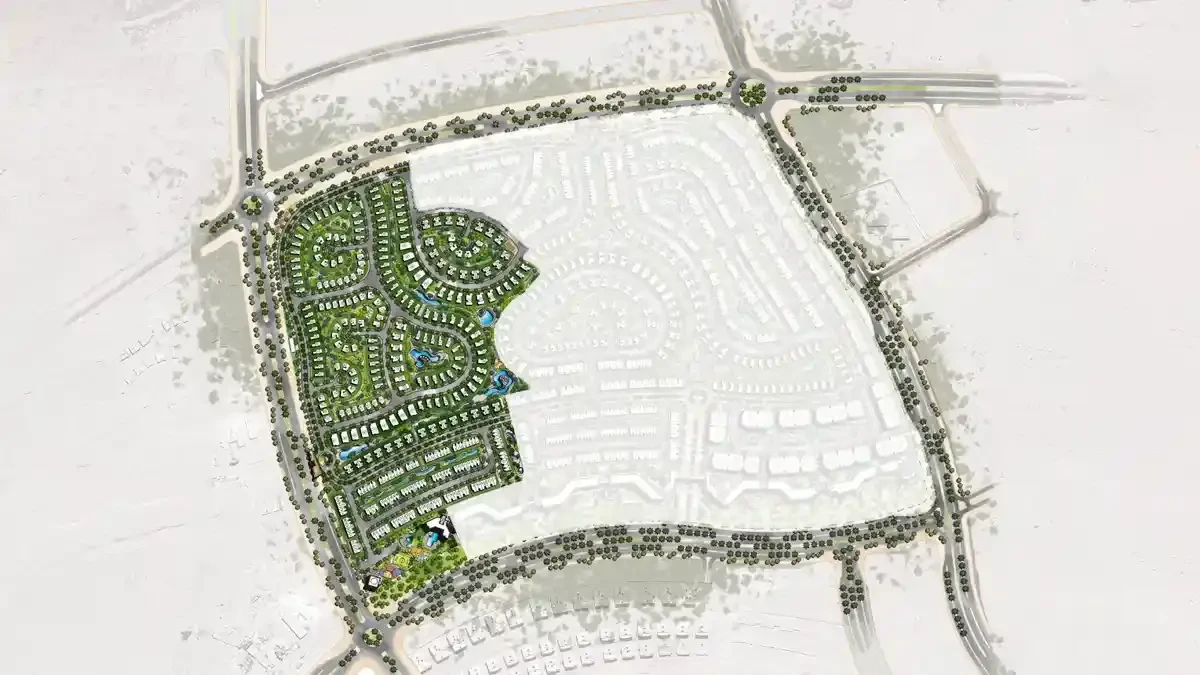 Master Plan At East - Mostakbal City