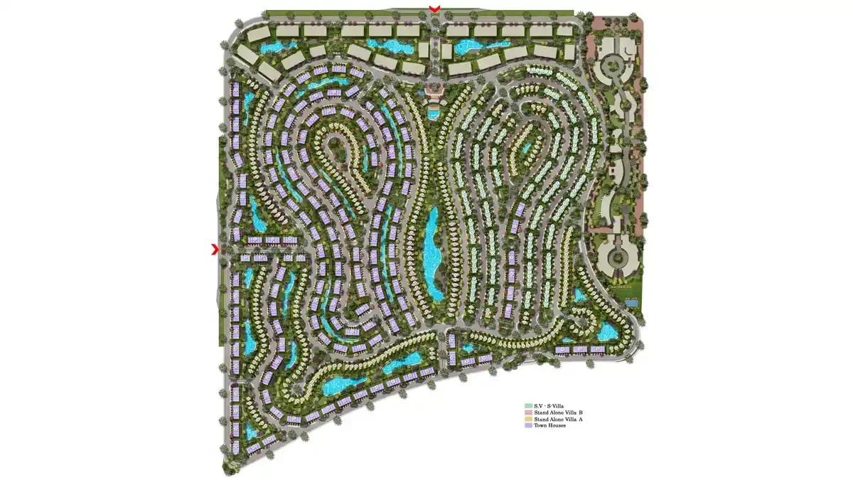 Master Plan The Butterfly - Mostakbal City