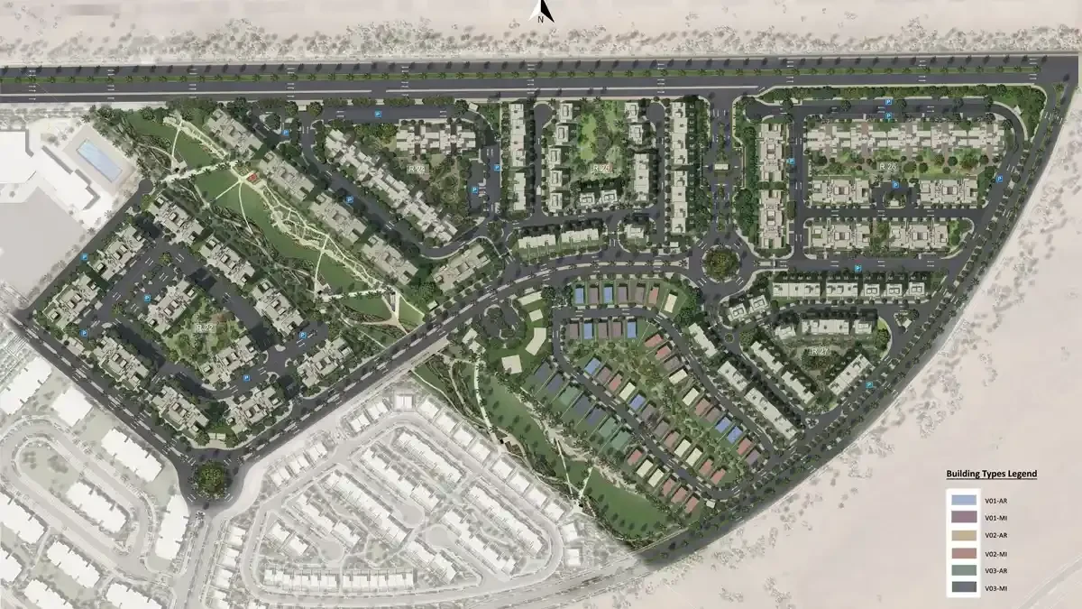 Master Plan Vye - El Sheikh Zayed