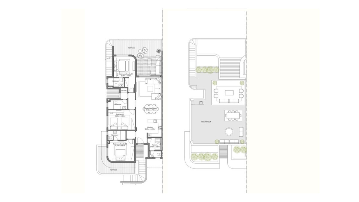 Floor Plan chalet in June North Coast