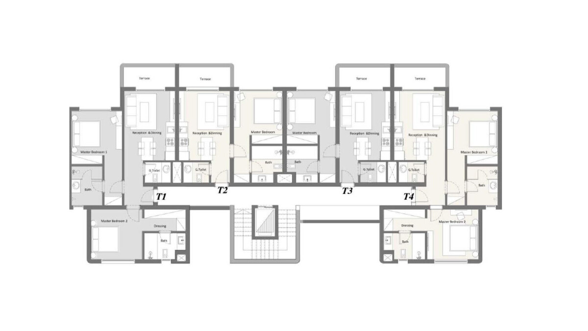 Floor Plan chalet in Hacienda Waters North Coast