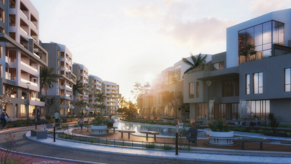 Fully Finished Apartment Landscape View In Compound Rosail City