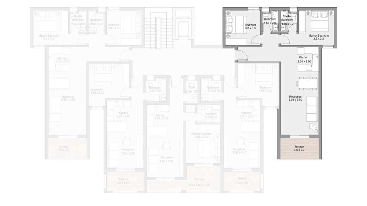 Floor Plan chalet in D Bay North Coast